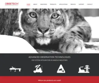 Obsetech.com(Advanced observation technologies) Screenshot