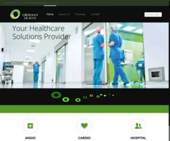 Obsidianhealth.co.za(Leading supplier of innovative healthcare solutions) Screenshot