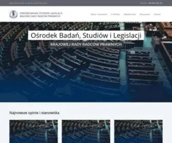 Obsil.pl(Ośrodek Badań) Screenshot
