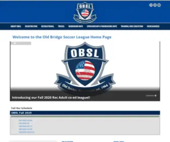 OBSL.com(Old Bridge Soccer League) Screenshot