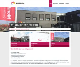 Obsmondriaan.nl(Openbaar Primair Onderwijs Dordrecht) Screenshot