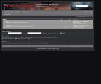 OBSRV.org(Outbreak Server Resurrection) Screenshot