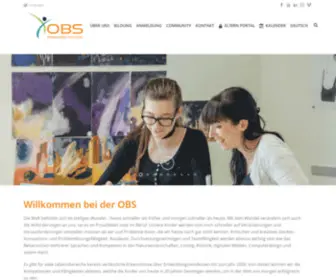 OBS.schule(Die innovative Privatschule im Kanton Zürich) Screenshot