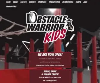 Obstaclewarriorkids.com(OWK) Screenshot