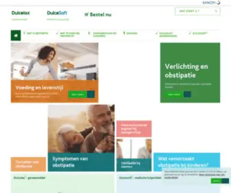 Obstipatie-Dulco.nl(Alles weten over obstipatie) Screenshot