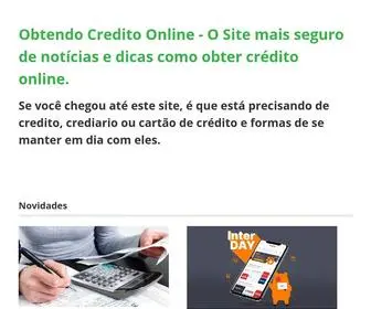 Obtendocreditoonline.xyz(Obtendo Credito Online) Screenshot