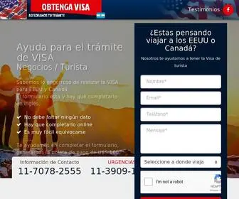 Obtengavisa.com.ar(Obtenga Visa) Screenshot