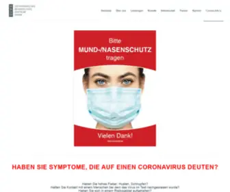 OBZH.de(Orthopädisches Behandlungs Zentrum Hamm) Screenshot