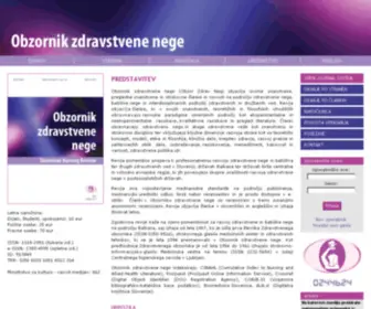ObzornikZdravstvenenege.si(Obzornik zdravstvene nege) Screenshot