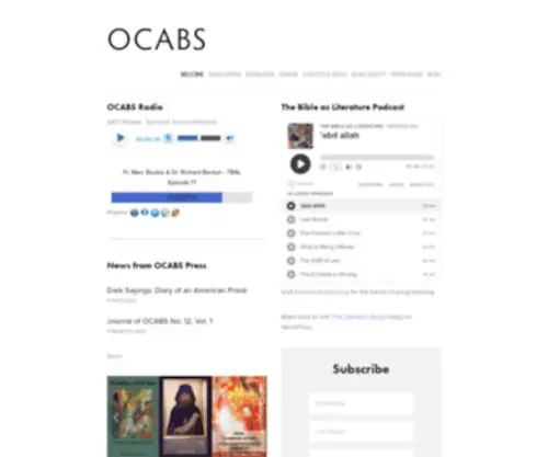 Ocabspress.com(OCABS) Screenshot