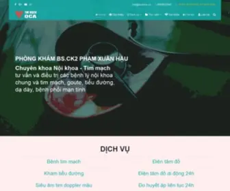 Ocaclinic.vn(Phòng khám Tim mạch) Screenshot