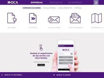 Oca.com.ar(Las buenas noticias llegan) Screenshot