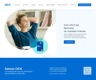 Oca.com.uy(La tarjeta de los uruguayos) Screenshot