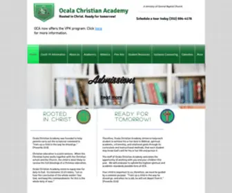 Ocacrusaders.org(OCA Crusaders) Screenshot