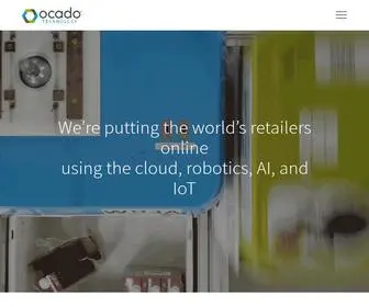 Ocadotechnology.com(Ocado Technology) Screenshot