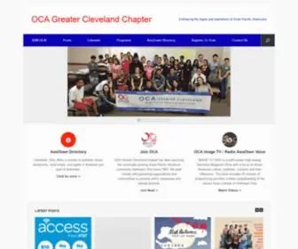Ocagc.org(Embracing the hopes and aspirations of Asian Pacific Americans) Screenshot