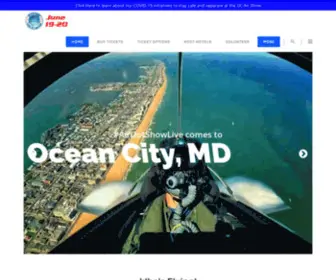 Ocairshow.com(2022 OC Air Show) Screenshot