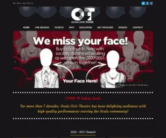 Ocalacivictheatre.com(ocalacivictheatre) Screenshot