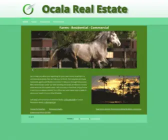 Ocalafloridarealestatebh.com(Ocala Real Estate Homes Farms Residential Commercial Property) Screenshot