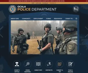 Ocalapd.com(Ocala P.D) Screenshot