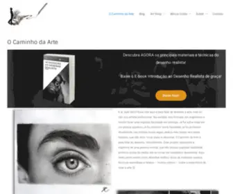 Ocaminhodaarte.com(O Caminho da Arte) Screenshot