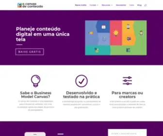 Ocanvasdeconteudo.com.br(O Canvas de Conteúdo) Screenshot