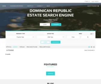 Ocaribe.com(Dominican Real Estate Search Engine) Screenshot