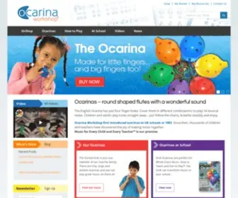 Ocarina.co.uk(Ocarina Workshop Ocarinas) Screenshot