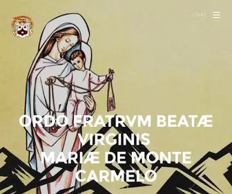 Ocarm.org(The Carmelites) Screenshot