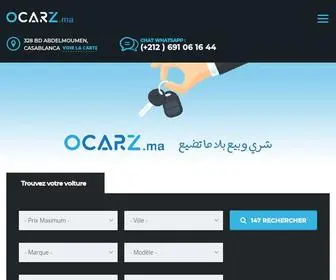 Ocarz.ma(Voitures d'occasions au Maroc) Screenshot