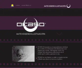 Ocasoarte.com(Diseño) Screenshot