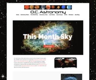 Ocastronomy.com(OC Astronomy) Screenshot