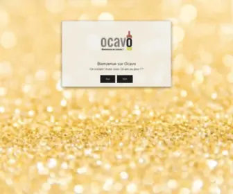 Ocavo.com(Site de vente de vin en ligne) Screenshot