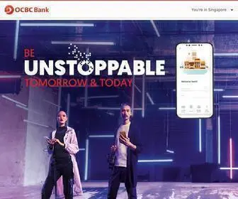 OCBC.com(OCBC Bank Singapore) Screenshot