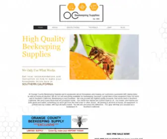 Ocbeekeeping.com(Beekeeping Supplies) Screenshot