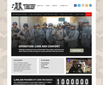 OCC-Usa.org(Care and Comfort) Screenshot