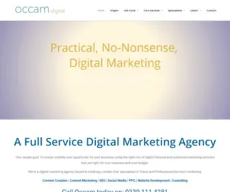 Occamdigital.com(Occam Digital) Screenshot