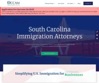 Occamimmigration.com(Occam Immigration) Screenshot