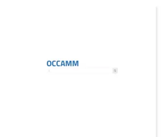 Occamm.com(Search. Refine Search) Screenshot