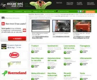 Occasioniagricole.com(Occasioni agricole) Screenshot