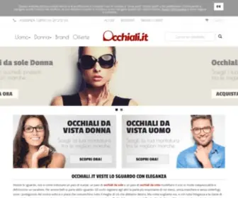 Occhiali.it(Occhiali da Sole e Occhiali da Vista dei top brand Online) Screenshot