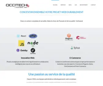 Occi-Tech.com(Studio d'innovation) Screenshot