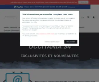 Occitania34.com(Découvrez nos produits en vente exclusive. Notre meilleure vente) Screenshot