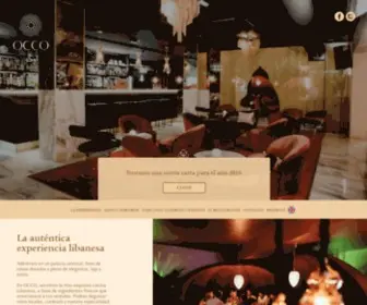 Occorestaurant.es(OCCO) Screenshot