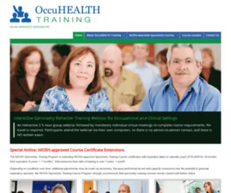 Occuhealthtraining.com(OccuHealth Training) Screenshot