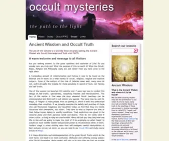 Occult-MYsteries.org(Occult Mysteries) Screenshot