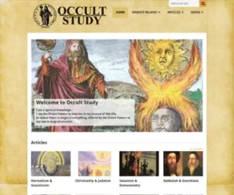 Occult-Study.org(Home) Screenshot
