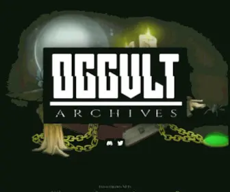 Occultarchives.io(Occult Archives) Screenshot