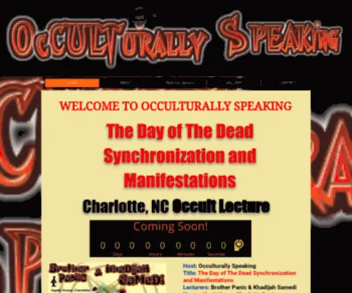 Occulturallyspeaking.com(Occulturallyspeaking) Screenshot