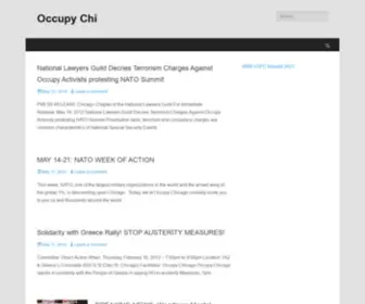 Occupychi.org(Occupy Chi) Screenshot